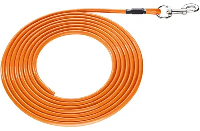 Produktbild von HUNTER Suchleine Convenience rund neonorange 8/1200