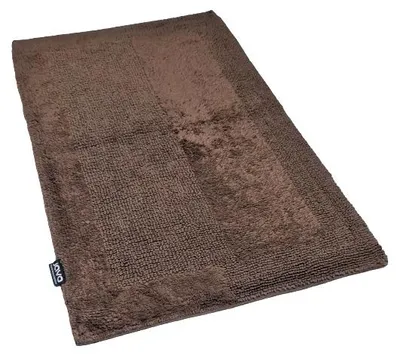 Produktbild von Badematte, dicke Baumwollbadematte Lux Piano 50x80 Braun