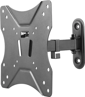 Produktbild von Deltaco ARM-0252, 106,7 cm (42"), 75 x 75 mm, 200 x 200 mm, -7,5 - 7,5°, -90 - 90°, Schwarz