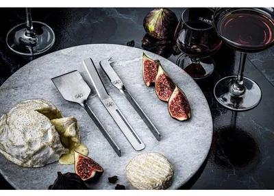 Produktbild von Käse- und Buttermesserset – LIFESTYLE – Edelstahl – 6-teilig – Silber