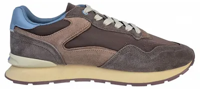 Image de Baskets HOFF City Retro en chocolat, coupe basse, marron, taille 46