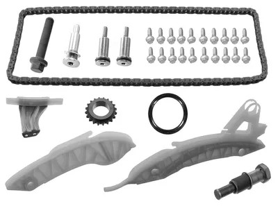 Imagen del producto de PartsTec PTA114-0005: Kit de cadena de distribución. Cadena de distribución para BMW Serie 1 (F20), Serie 3 Touring (F31), Serie 3 Sedán (F30, F80) y para MINI Hatchback (R56)