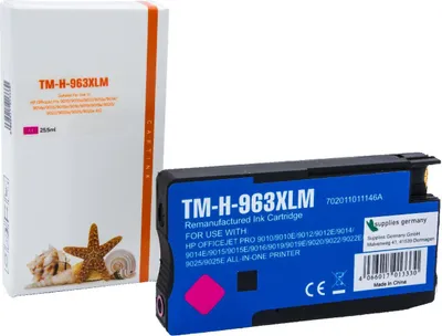 Produktbild von magenta Tinte/Tintenpatrone 4.1-3JA28AE [ mit Chip ]  kompatibel mit HP 3JA28AE [ 963XL ]  Seiten: 1.600