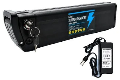 Immagine prodotto di Batterie agli ioni di litio 18650, capacità di 20Ah, compatibilità multipla, connettore XT60 da 36V