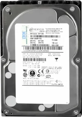 Produktbild von Hitachi Hus103073fl3800 Festplatte, SCSI, 73 GB, 80-Pin, 3,5 Zoll, Festplatte für Server