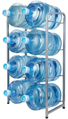 Zdjęcie produktu dla Stojak Metalowy na 8 Butle Wody ViO MR8 Prefabrykowany Rozbieralna