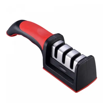Obrázok produktu pre Herzberg HG-8101: Robustný brúsič nožov červený/čierny