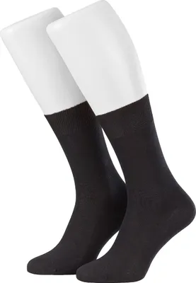 Produktbild von 12 Paar Herrensocken Business-Socken Baumwolle, Farbe:Schwarz, Grösse:39-42