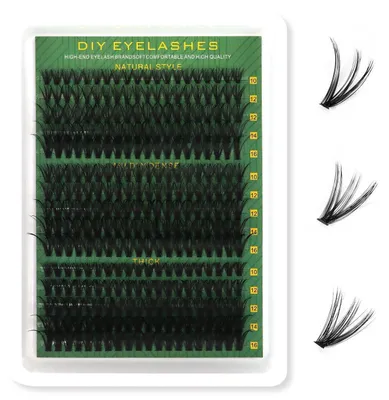 Produktbild von Wimpern Extensions 300 Stück 30D 40D 50D D Curl 10-16mm DIY Look