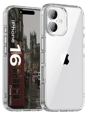 Produktbild von Bizon Case Halo Apple iPhone 16 klar