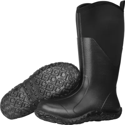 Produktbild von Neopren-Arbeitsschuhe Schutzstiefel aus Gummi - Größe 12 US - Rutschfeste Berufsschuh-Arbeitsstiefel