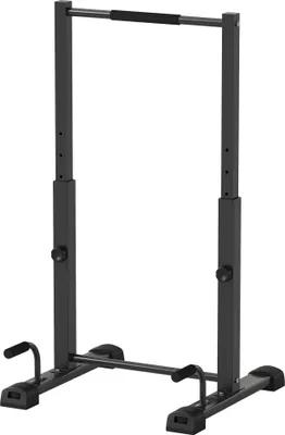 Produktbild von Höhenverstellbare Dip-Station bis 117 cm, 540 kg Tragkraft, Ganzkörpertraining, Schwarz