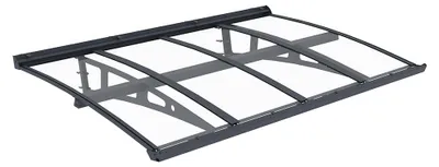Produktbild von Westmann Metall Vordach Luxa Anthrazit 100x150x32 cm
