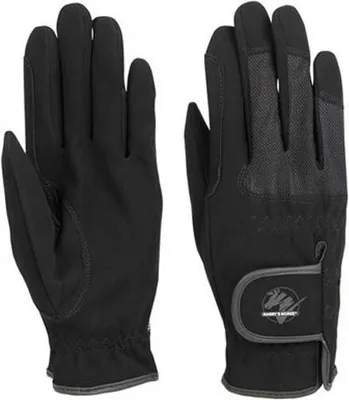 Produktbild von Harry´s Horse Domy Mesh Handschuhe Schwarz S Schwarz S