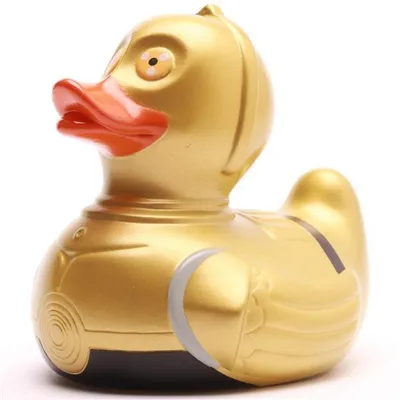 Produktbild von Badeente Golden Android Vinyl 9,5 cm