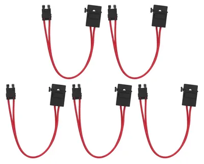 5er Set Mini-Sicherungshalter 20A 16AWG mit 5 Sicherungen