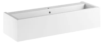 Produktbild von Kerasan KANAAL Keramik-Waschbecken 120x40cm, Weiß