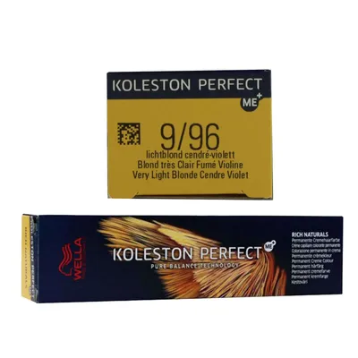 Produktbild von Wella Koleston Perfect Me+ Pure Naturals, Blond, 9/96, Unisex, 60 ml, Alle Haare, Glanz