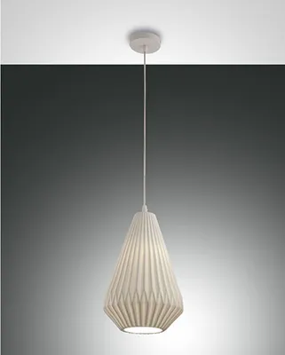 Produktbild von Fabas Luce Pendelleuchte Vigor E27 Ø220mm Weiß 8019282518839