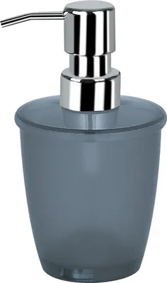 Produktbild von Spirella Seifenspender "Toronto" Flüssigseifen-Spender, Fassungsvermögen 8,5 x 8,5 x 14,5 cm - 250ml – Grau