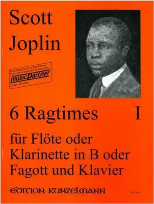 Produktbild von 6 Ragtimes Band 1für Flöte (Klarinette, Fagott) und Klavier
