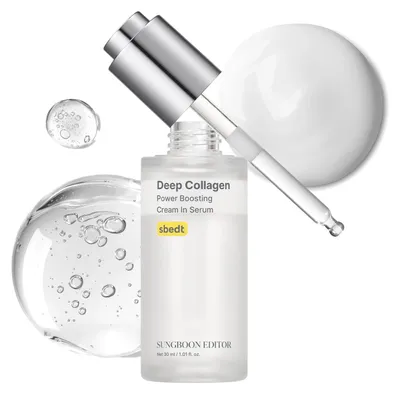 Produktbild von SUNGBOON EDITOR Deep Collagen Power Boosting Cream in Serum 30 ml