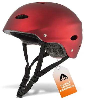 Produktbild von Apollo Skatehelm - Liquid Red - S/M - SW001