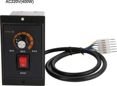 Produktbild von AC 220V 50/60Hz Einphasen-Wechselstrommotor-Drehzahlregler Elektrischer Motor-Drehzahlregler (400W)