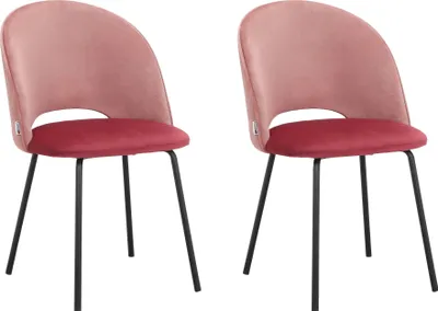 Produktbild von Zhang | Esszimmerstuhl 2er Pack Rosa