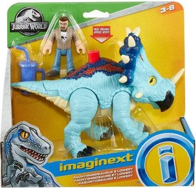 Image de FISHER-PRICE GMR17 Imaginext® Jurassic World™ Pachyrhinosaurus et Lowery