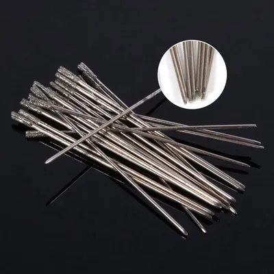 Bohrmaschinenzubehör - 20 Stück - Für die Schmuckherstellung - Benutzerfreundlich - 1 mm Löcher - Ideal für Hobbyisten