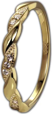 Produktbild von GoldDream Ring Gr. 60 19,1 Echtgold333er Gelbgold goldweiß D2GDR555Y60