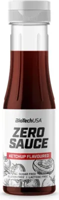 Produktbild von BioTechUSA Zero Sauce, Appetitzügler/Nahrungsergänzungsmittel, Flüssigkeit (Substanz), Ketchup, 1 Stück(e)