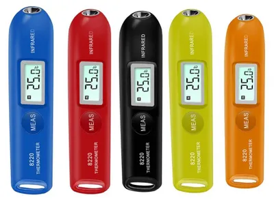 Obrázok produktu pre Bezkontaktný mini digitálny infračervený teplomer s prenosným vreckovým teplomerom s LCD displejom