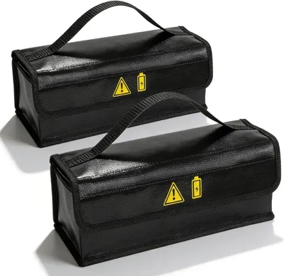 Productafbeelding van Brandwerende accutas e-bike - Set van 2 - 41 x 14 x 13 cm