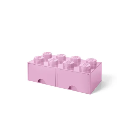 Obrázek produktu pro Room Copenhagen LEGO Brick Drawer 8 light pink - RC40061738