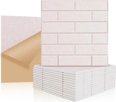 Produktbild von Geluidsabsorber - Polyester - Slaapkamer - Dekorationspanel - 30x30x1cm - Selbstklebend