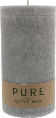 Produktbild von PURE Olive Wax Kerze - Anthrazit 130x70