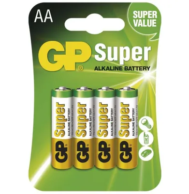 Image de GP Super Alkaline 15A - Batterie 4 x AA-Typ - Alkalisch