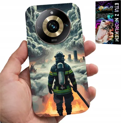 Zdjęcie produktu dla Etui Do Realme 11 Pro - Straż Pożarna Pożar Strażak Obudowa Case