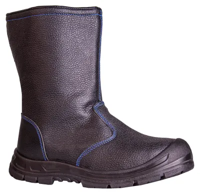 Produktbild von Hase Winter-Sicherheitsschlupfstiefel S3 Grönland mit Reißverschluss Größe 41, schwarz