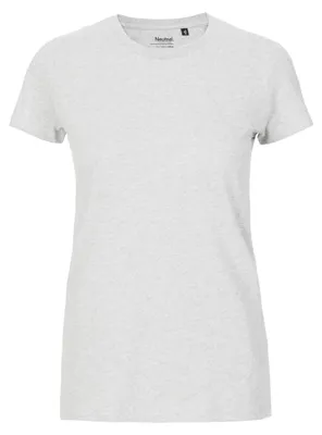Produktbild von Neutral - T-Shirt für Damen, Regulär LT4073 (XS) (Aschgrau)