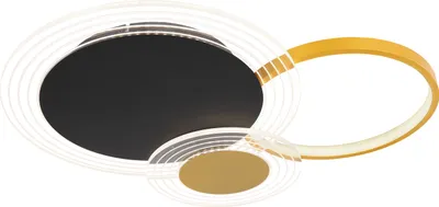 Obrázok produktu pre Globo Lighting stropné svietidlo kov čierna matná, LED