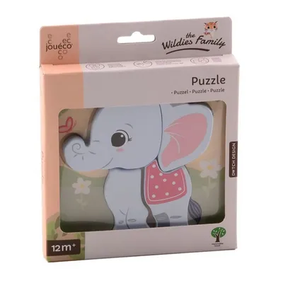 Obrázek produktu pro Dřevěné puzzle zvířátka - Opička