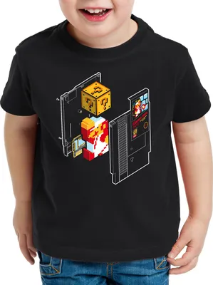 Produktbild von style3 Plumber Bros Kinder T-Shirt snes classic mini 8-Bit gamer retro classic