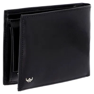 Produktbild von Leder Geldbörse Colorado RFID Protect Scheintasche 1427 Schwarz