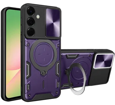Zdjęcie produktu dla Techsuit etui CamGuard Pro osłoną aparatu Samsung Galaxy A57 5G - fioletowe