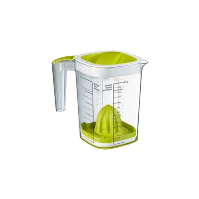 Produktbild von Rotho Messbecher 1,5 l Loft - Meßkanne 19,8 x 12,7 x 17,8 cm - Meßbecher mit Messskala - Messkanne aus Kunststoff - Messbehälter mit Ausgusslippe