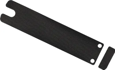 Produktbild von Rfr Carbon Rahmenschutzaufkleber Schwarz Schwarz One Size