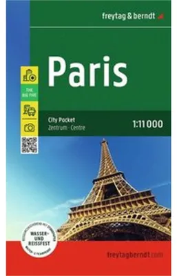 Produktbild von freytag & berndt Innenstadtplan Paris 1:11.000